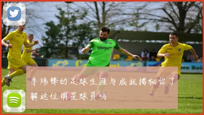 李玮锋的足球生涯与成就揭秘你了解这位明星球员吗