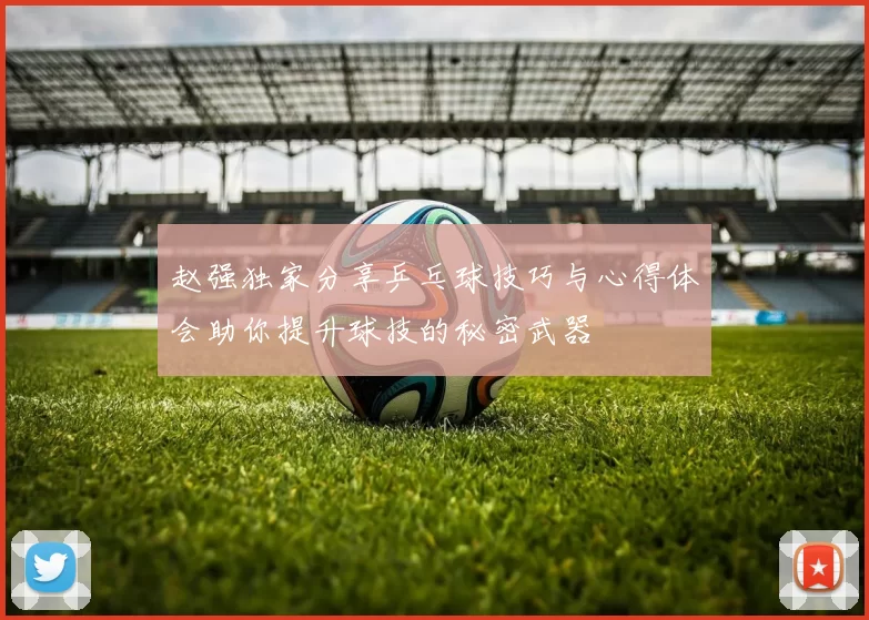 赵强独家分享乒乓球技巧与心得体会助你提升球技的秘密武器
