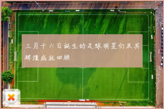 三月十六日诞生的足球明星们及其辉煌成就回顾